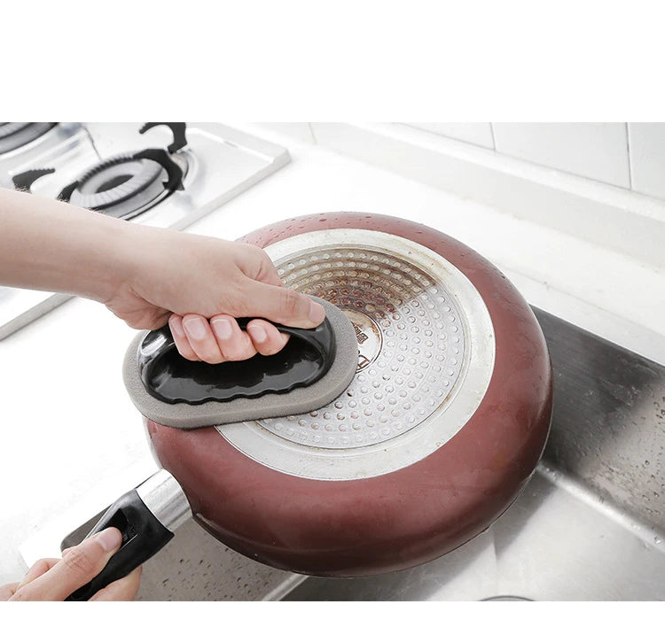 Magic Sponge Cleaning Brush with Handle