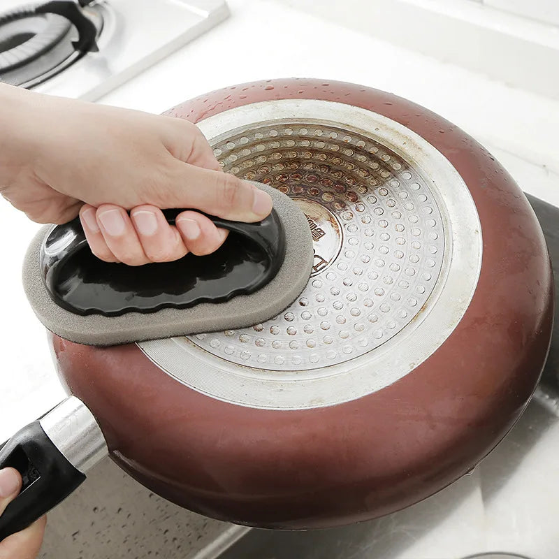 Magic Sponge Cleaning Brush with Handle