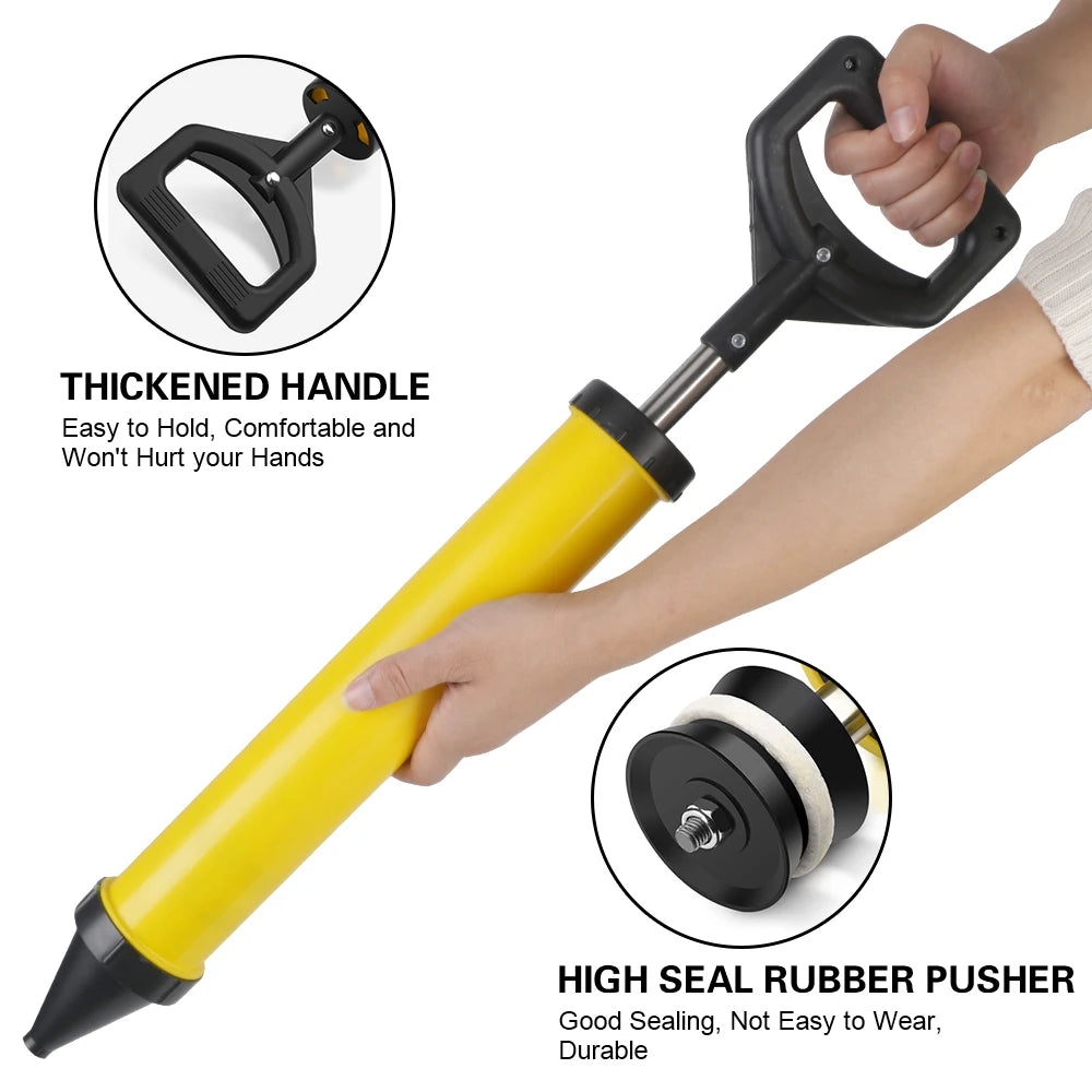 Grout Filling Tool Kit with 4 Nozzles