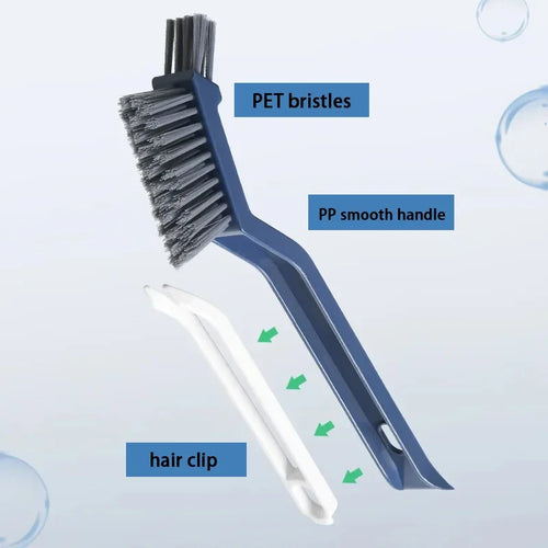 2-in-1 Bathroom & Floor Tile Corner Cleaning Brush