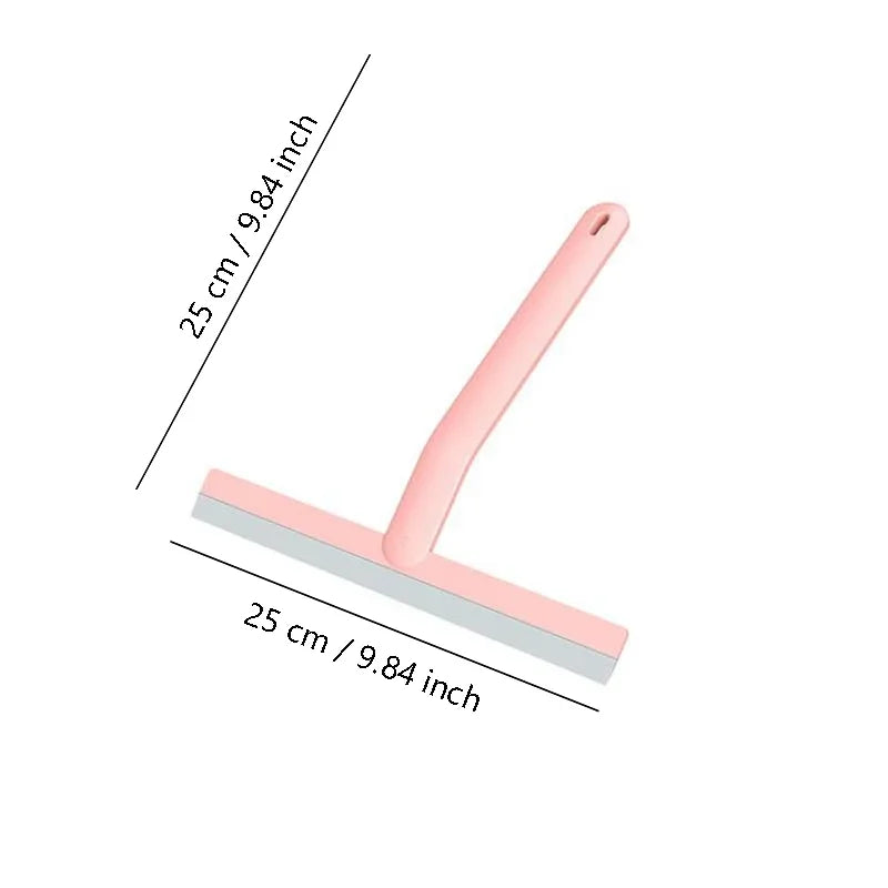 Glass & Mirror Squeegee Wiper with Silicone Blade