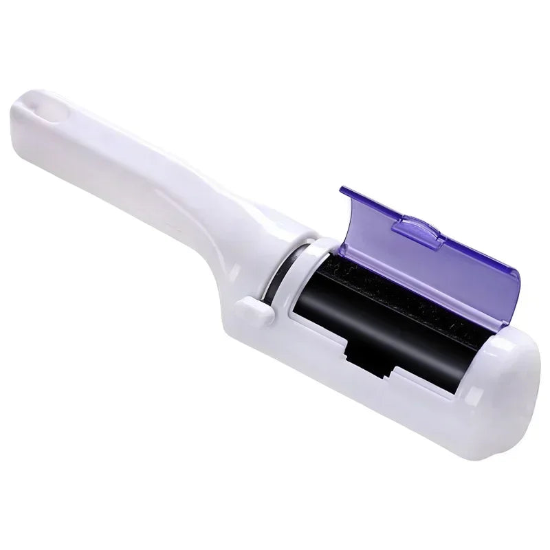 Multi-Function Pet Hair Remover Brush — Manual Lint Roller for Carpet, Bed & Furniture