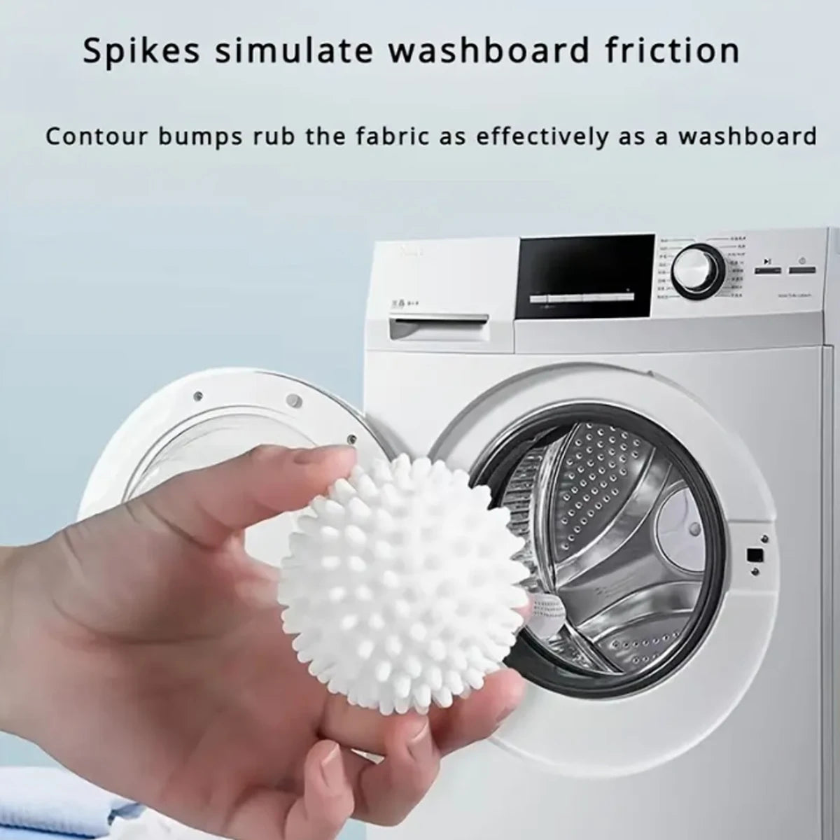Laundry Balls for Washing Machines — Tangle & Hair Remover