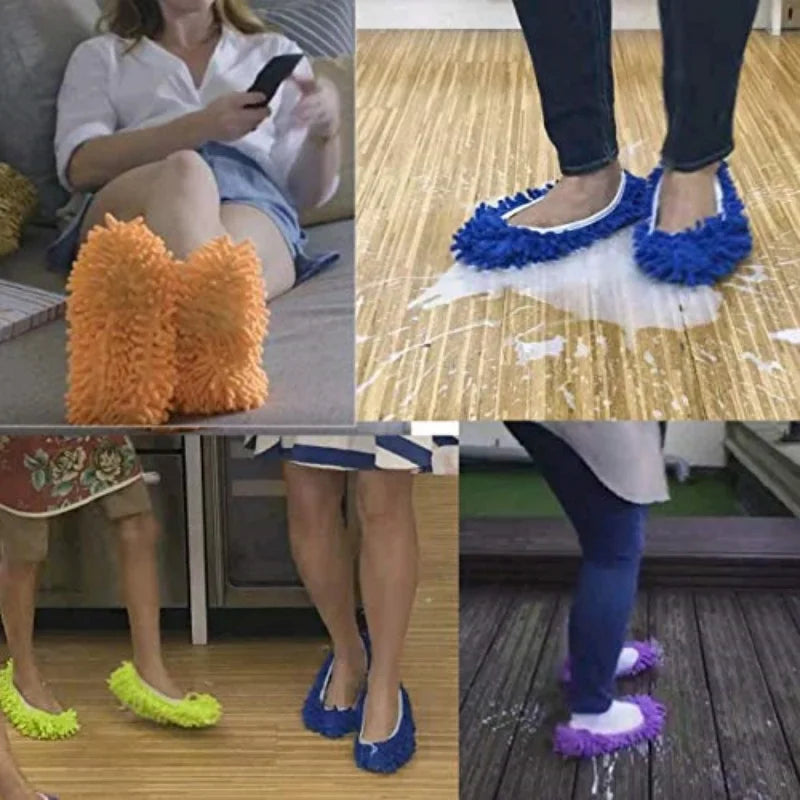 Microfiber Mop Slippers for Floor Cleaning