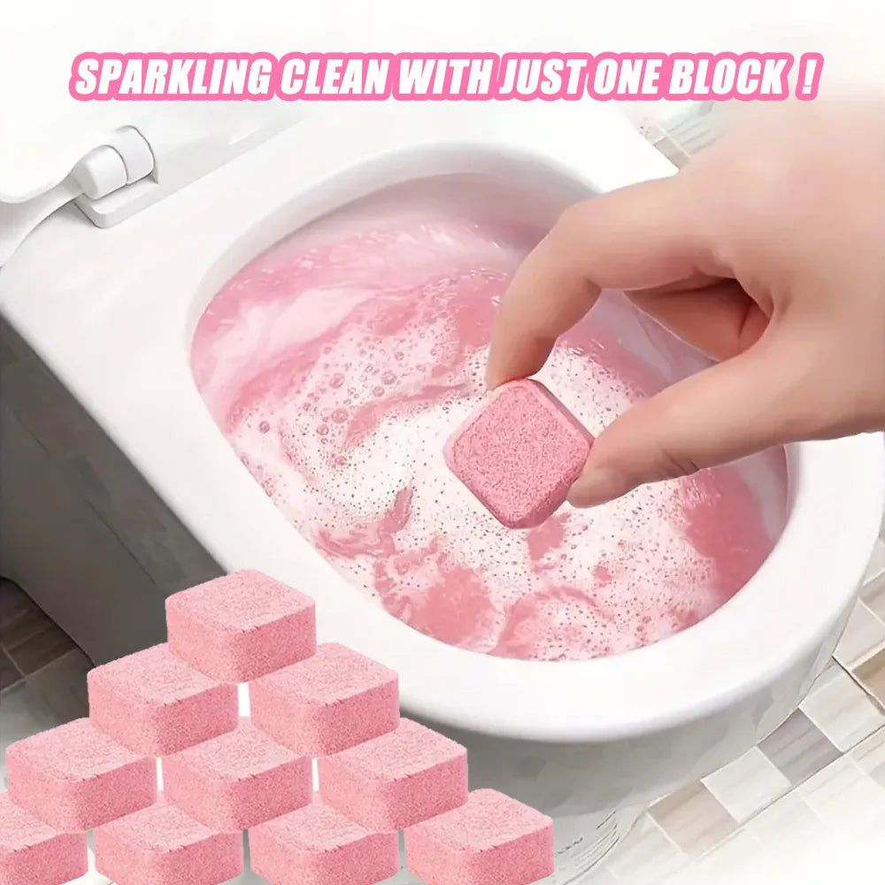 Toilet Cleaning & Deodorizing Effervescent Tablets