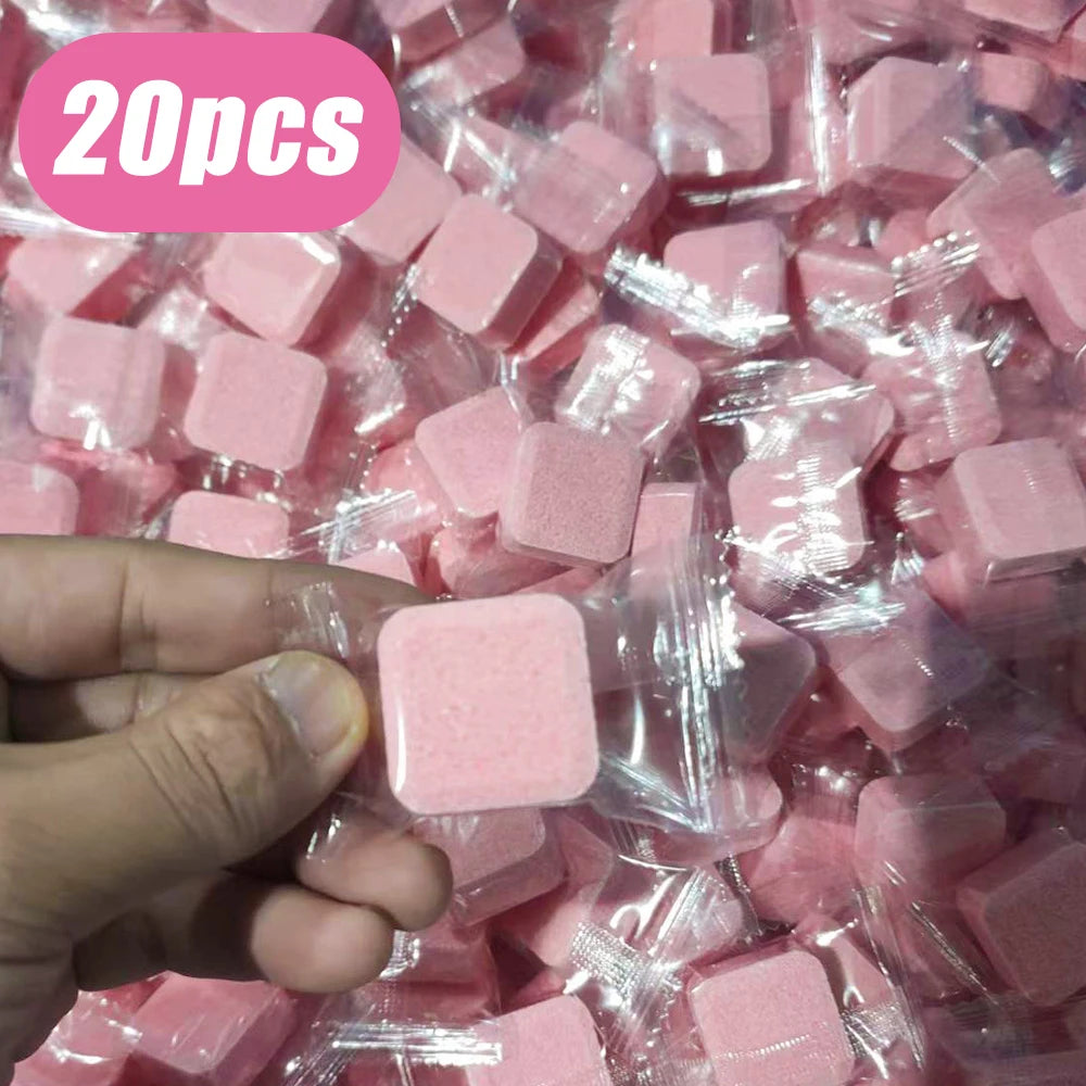 Toilet Cleaning & Deodorizing Effervescent Tablets