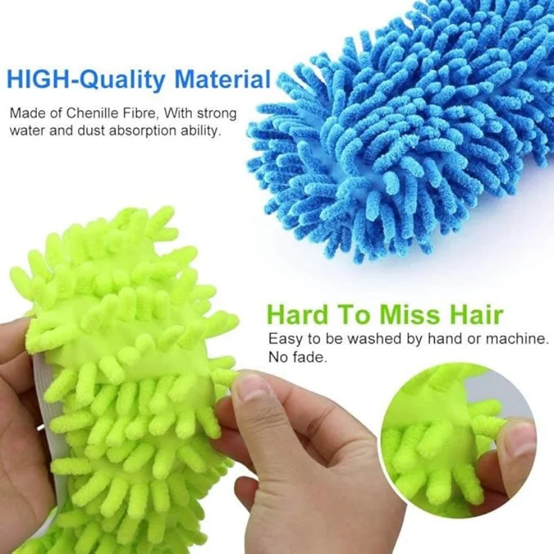 Microfiber Mop Slippers for Floor Cleaning