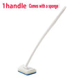 Long Handle Sponge Cleaning Brush for Bathtub & Tiles